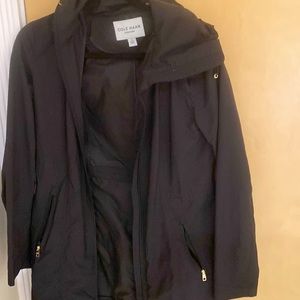 Cole Hahn almost new raincoat with hood